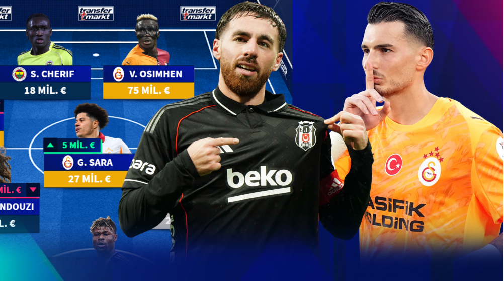 297 milyon €’luk yıldızlar kadrosu - Süper Lig’in en değerli 11’i güncellendi