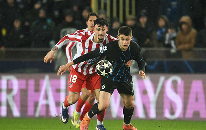 "Atletico Madrid'in Şampiyonlar Ligi'nde Beklenmedik Beraberliği: Club Brugge ile 3-3 Sonuçlanan Maç"