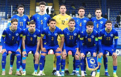 Bosna Hersekli futbolculardan israil'e protesto!