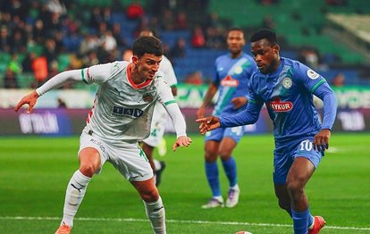 Çaykur Rizespor ile Corendon Alanyaspor yenişemedi: İşte maçın özeti