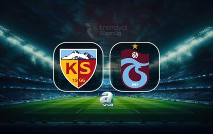 "Kayserispor - Trabzonspor Maçının Tüm Detayları: Kadrolar, Yayın Saati ve Kanalı"