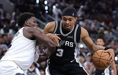 NBA'de Minnesota Timberwolves'u yenen San Antonio Spurs seride öne geçti!