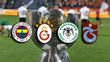 Süper Kupa'da derbi var! İşte eşleşmeler